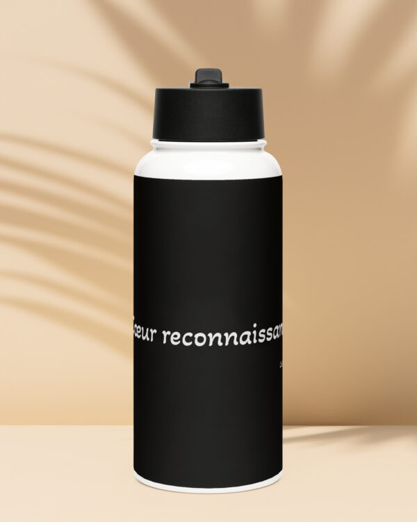 Bouteille isotherme « Cœur reconnaissant »