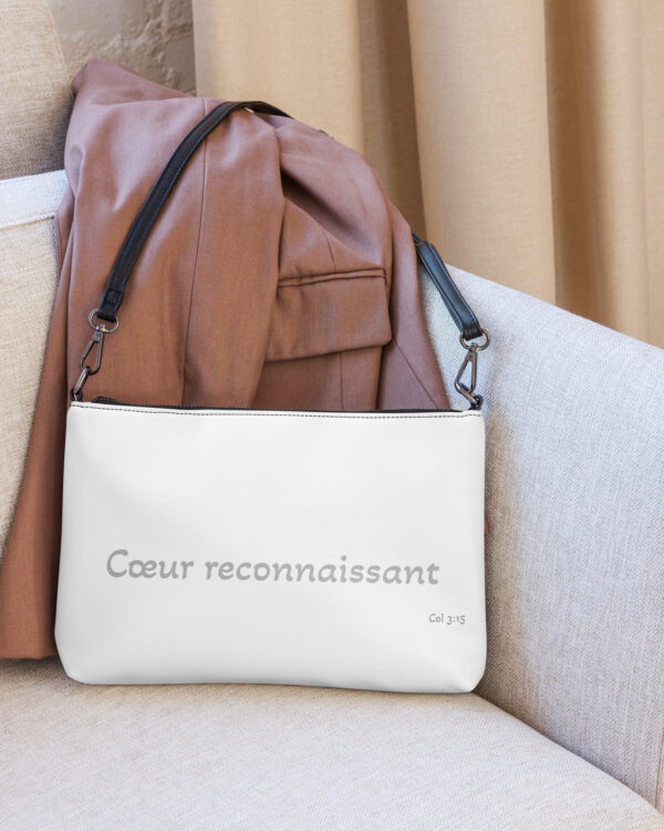 Sac en bandoulière « Cœur reconnaissant »
