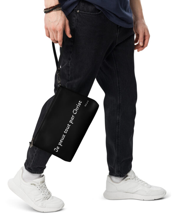 Sac en bandoulière « Je peux tout par Christ »