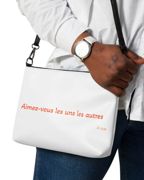Sac en bandoulière « Aimez-vous les uns les autres »