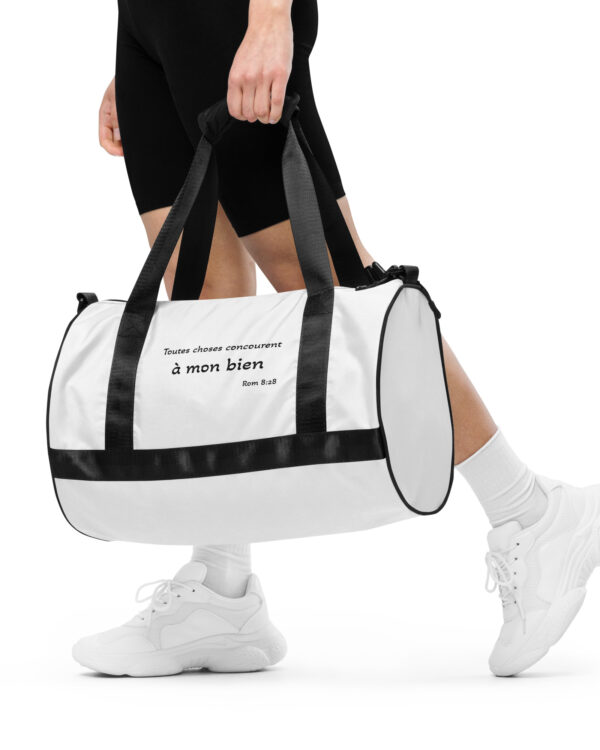 Sac de sport « Toutes choses concourent à mon bien »