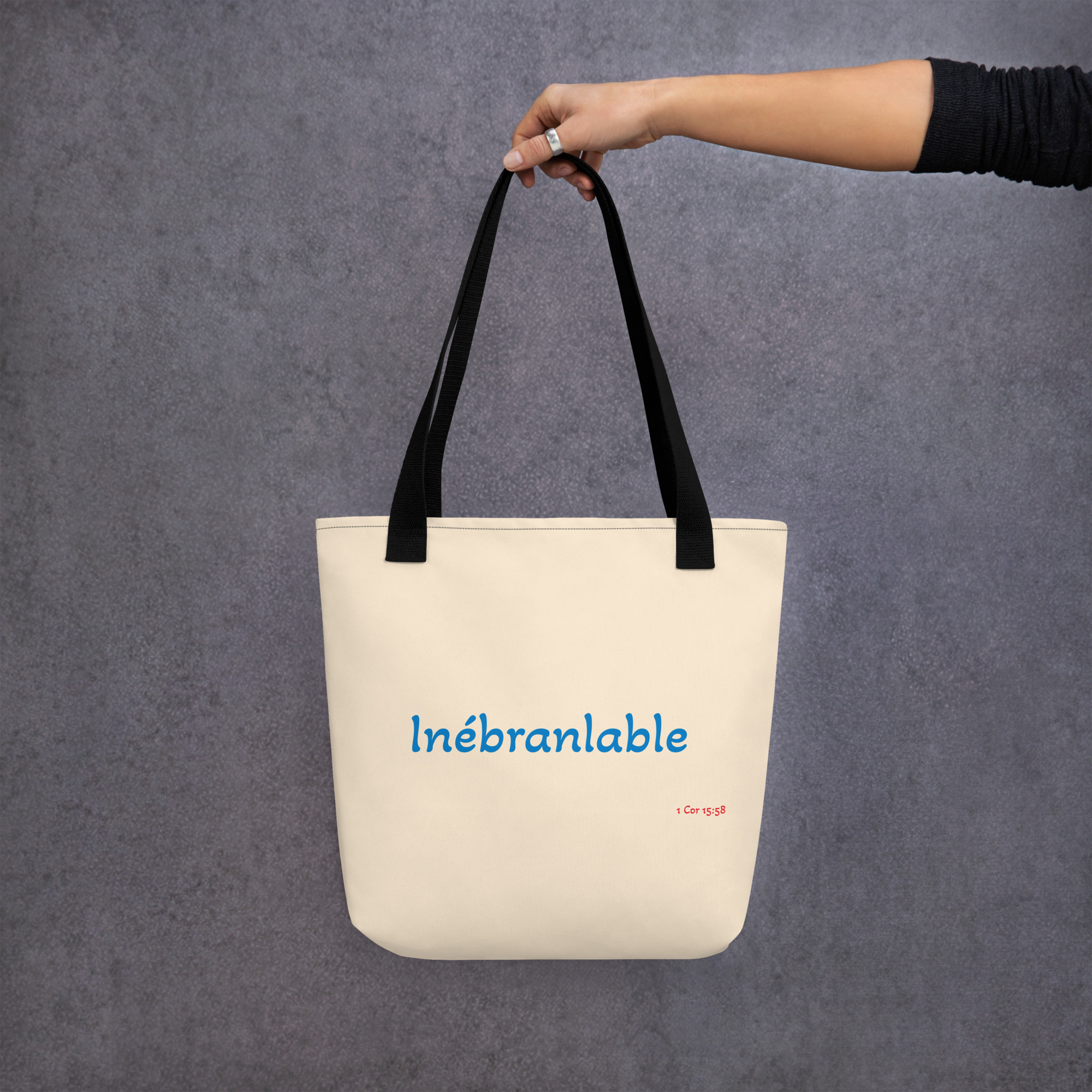 Tote bag "Inébranlable"