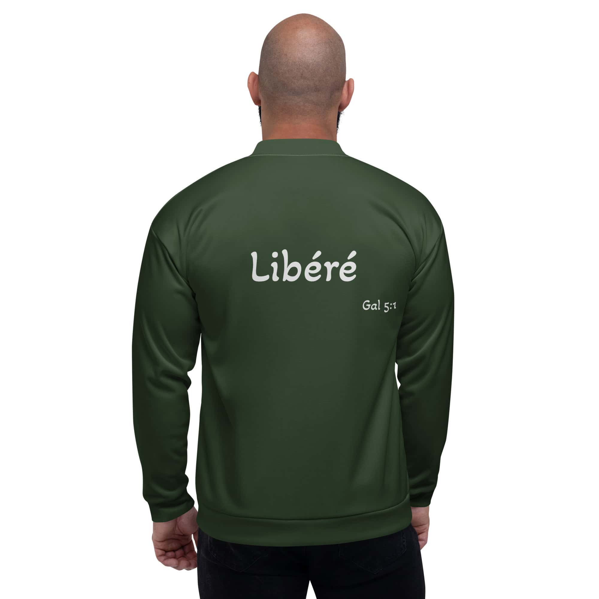 Veste de bombardier unisexe "Libéré" – Image 3