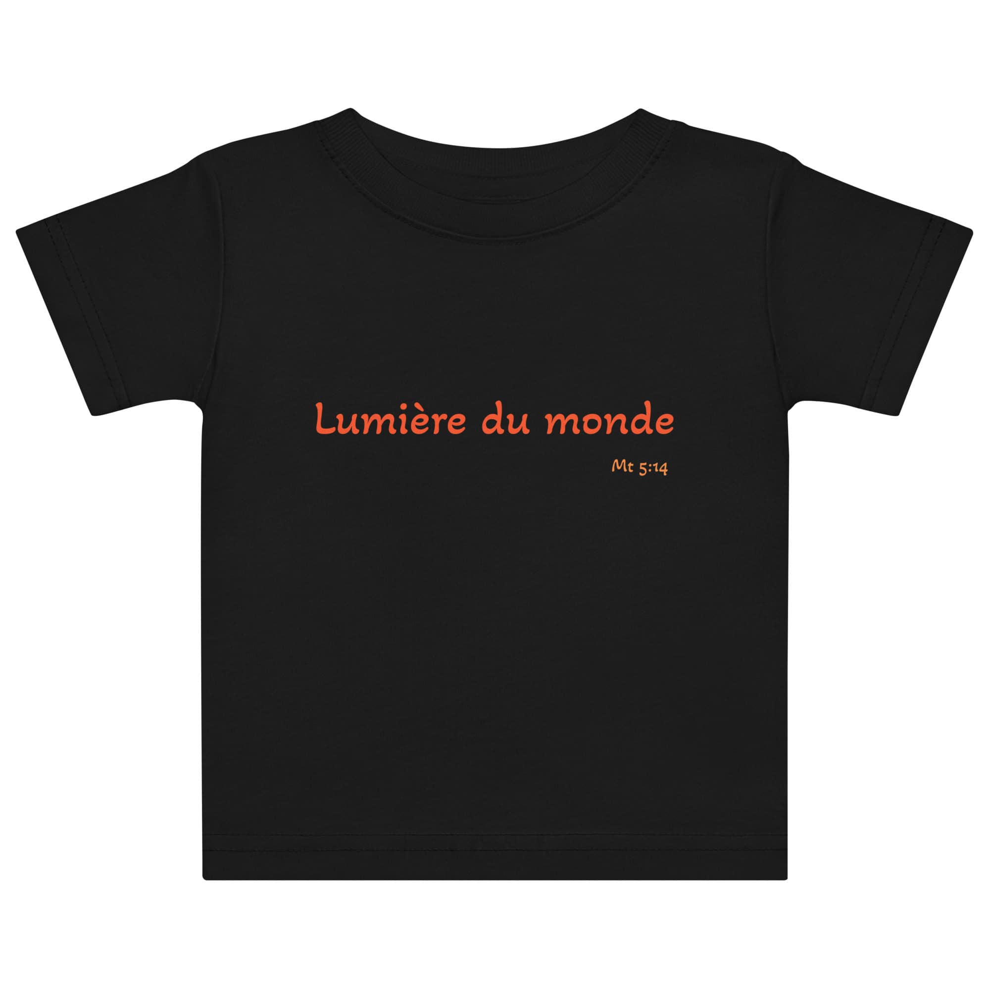 T-shirt en jersey bébé "Lumière du monde"