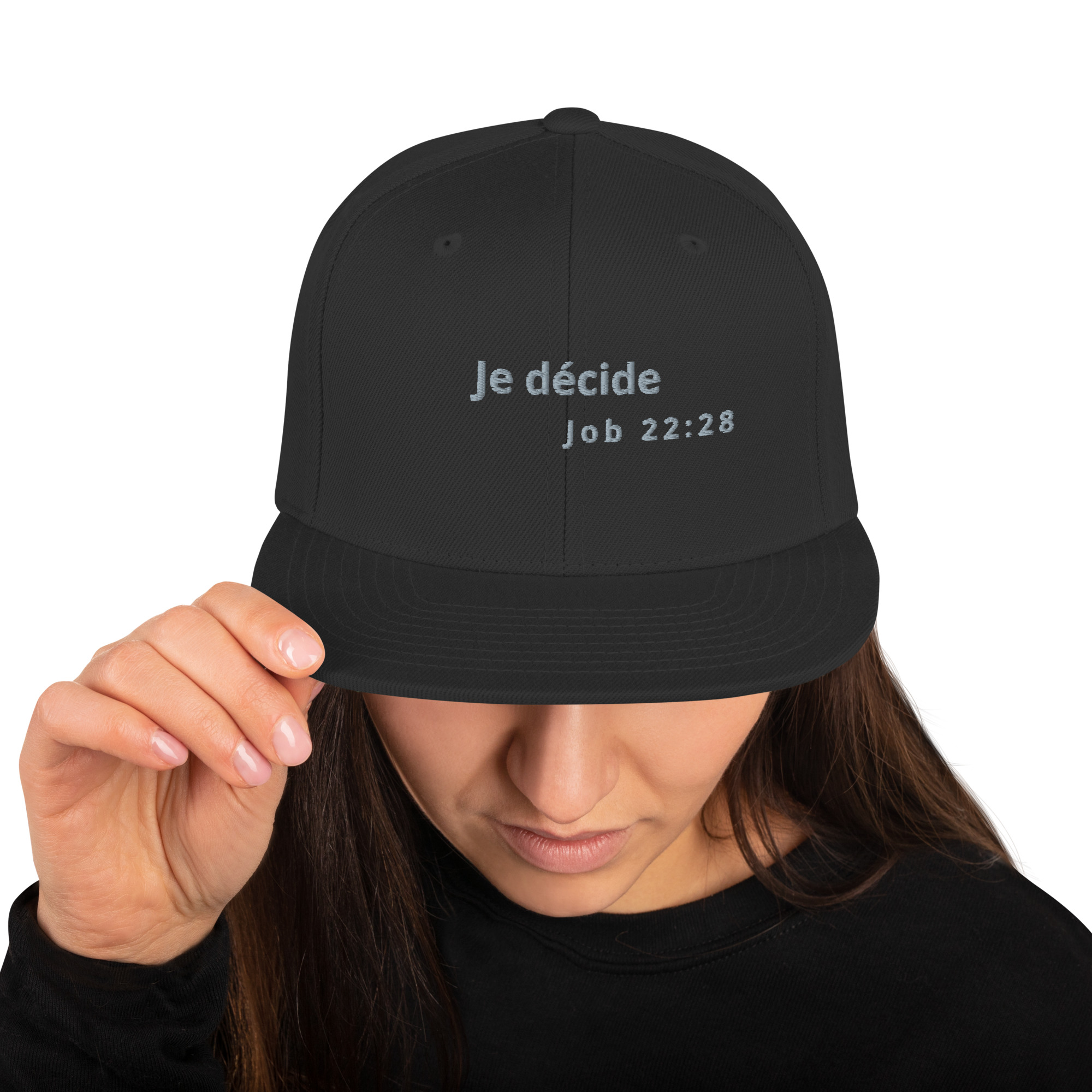 Casquette Snapback "Je décide" – Image 3