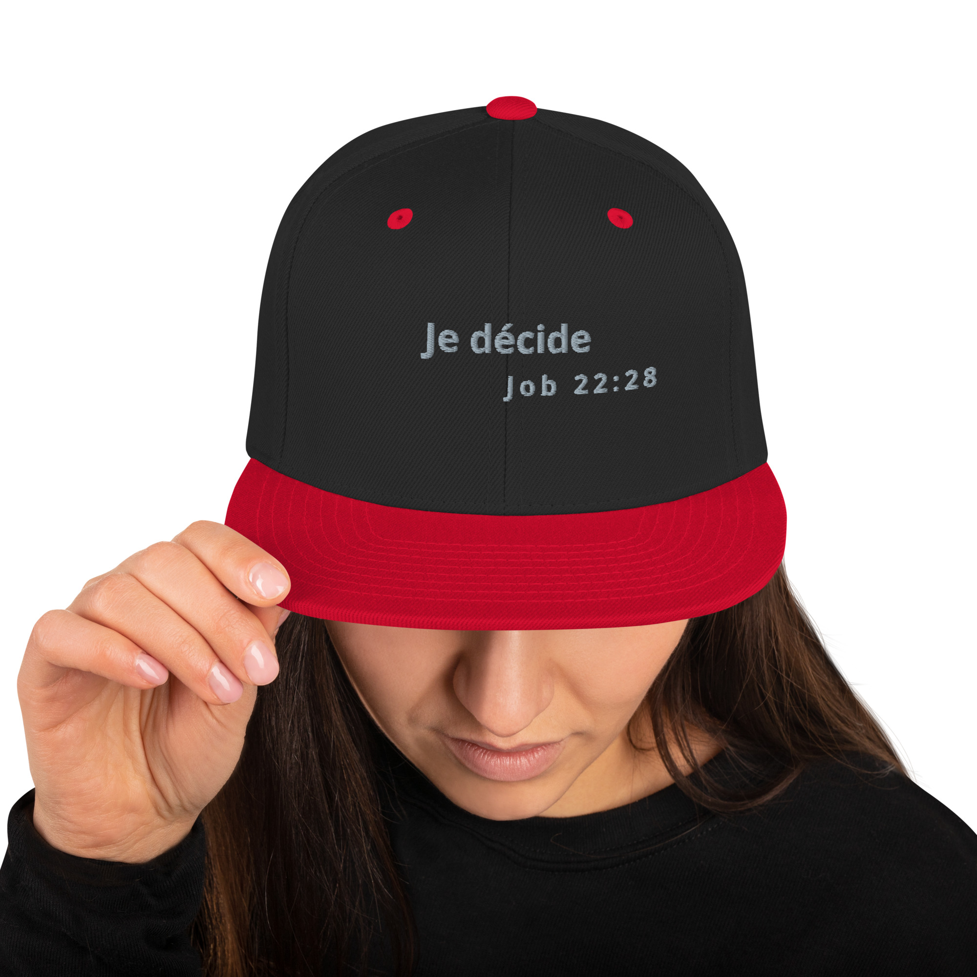 Casquette Snapback "Je décide" – Image 4