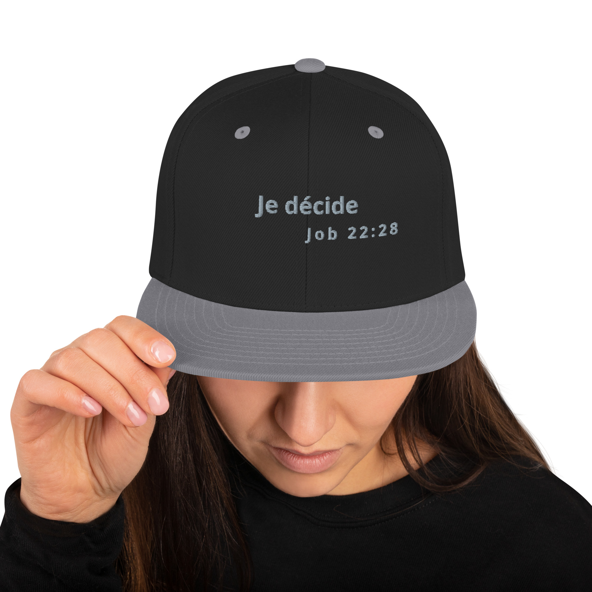 Casquette Snapback "Je décide" – Image 7