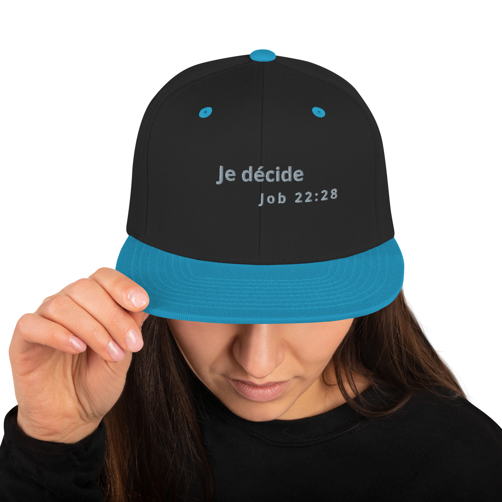 Casquette Snapback "Je décide" – Image 6