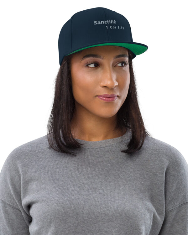 Casquette snapback « Sanctifié »