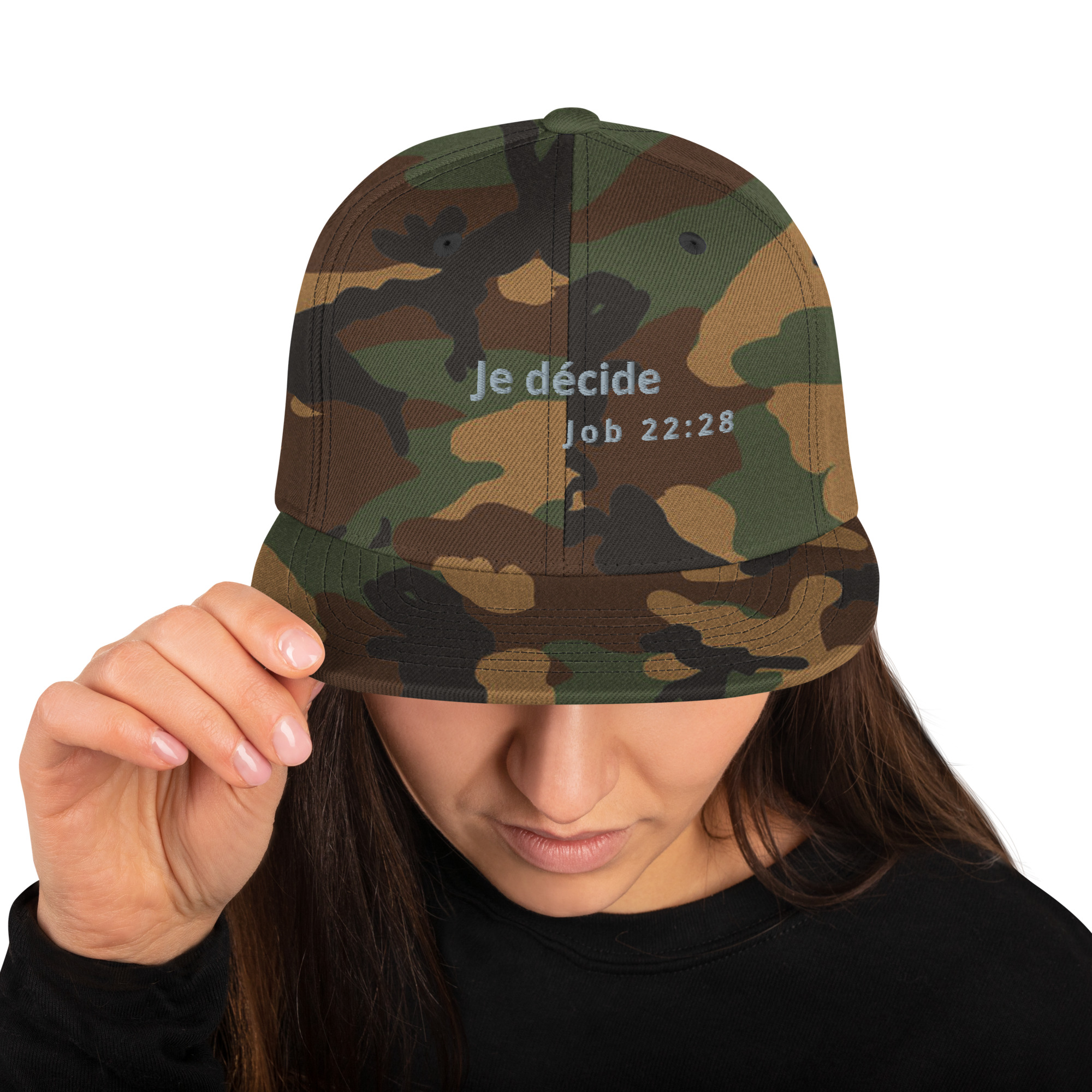 Casquette Snapback "Je décide" – Image 13