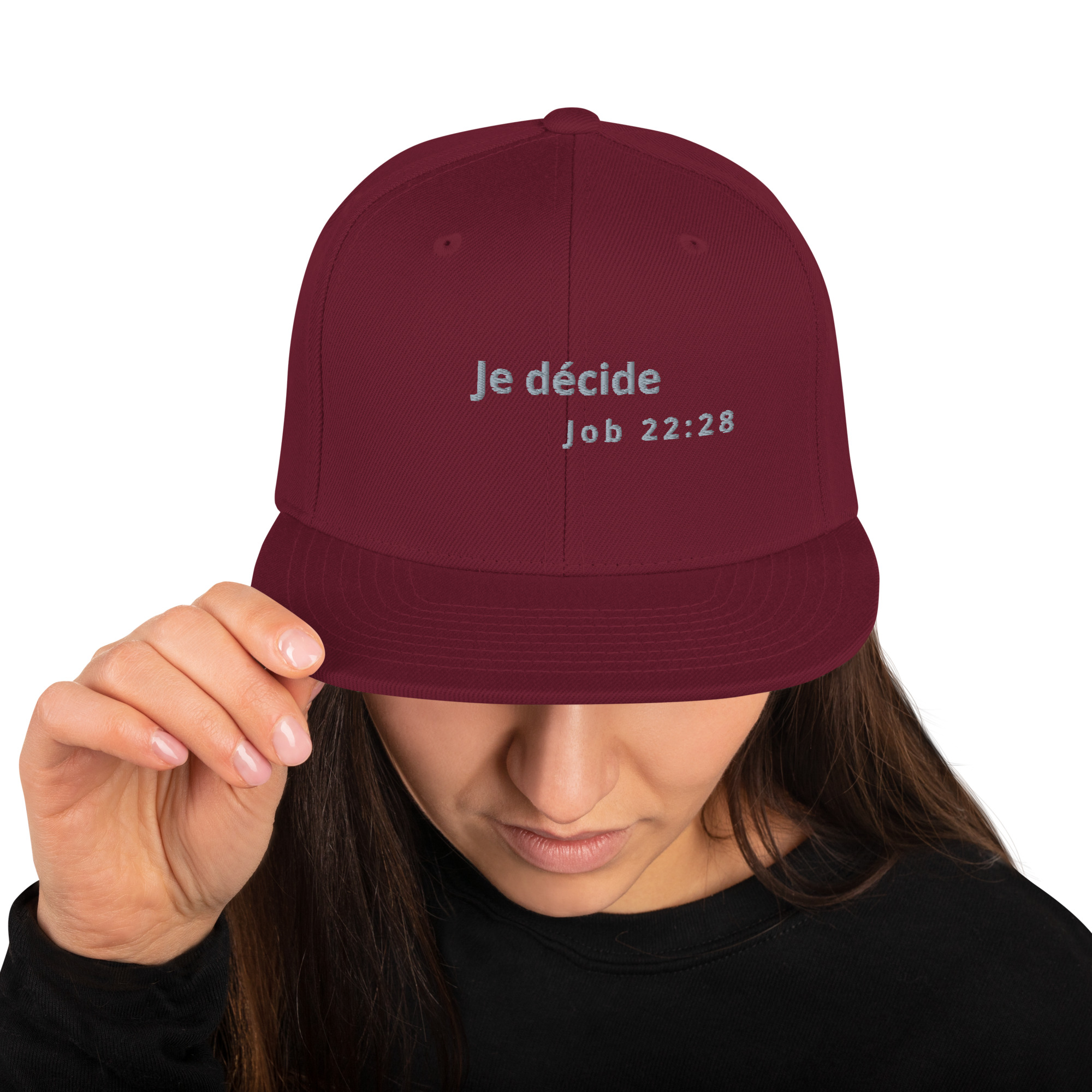Casquette Snapback "Je décide" – Image 8