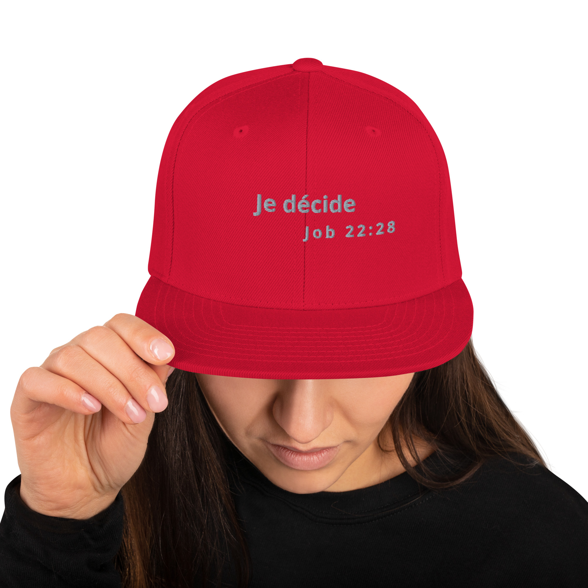 Casquette Snapback "Je décide" – Image 12