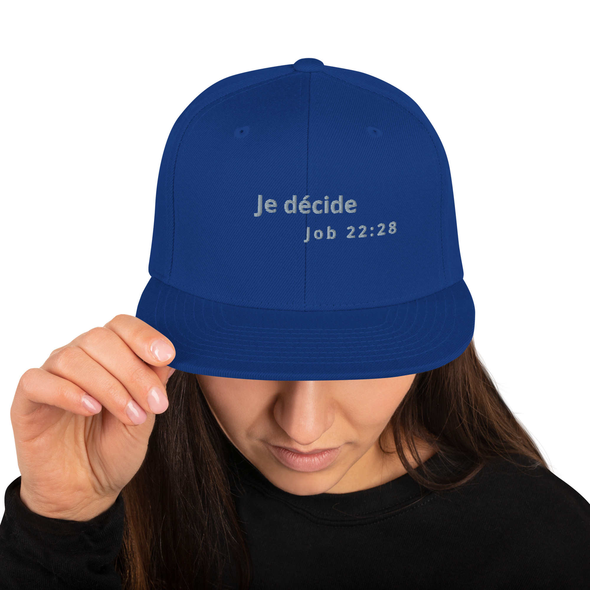 Casquette Snapback "Je décide" – Image 9