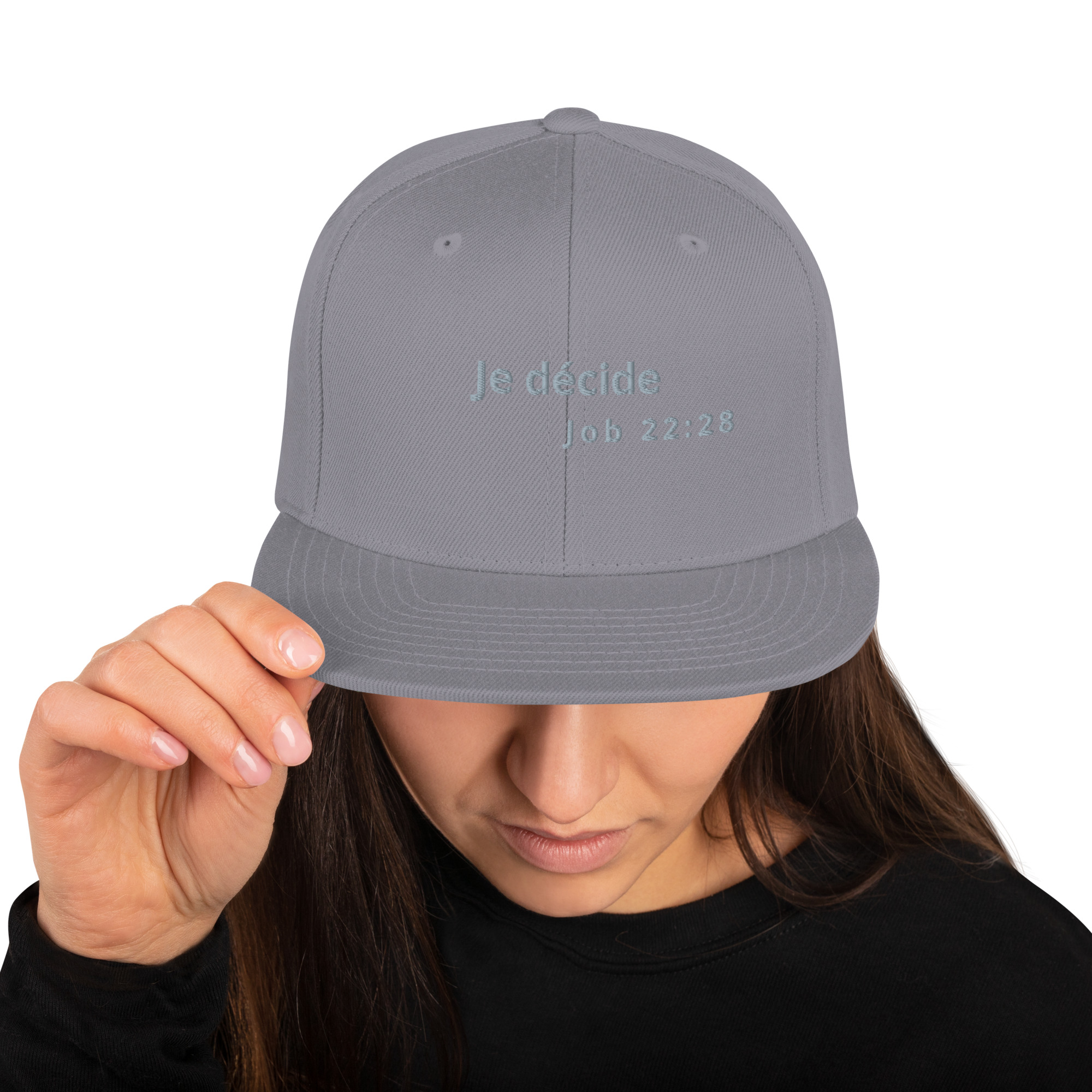 Casquette Snapback "Je décide" – Image 15
