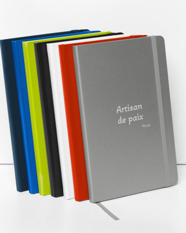 Carnet à couverture rigide « Artisan de paix »