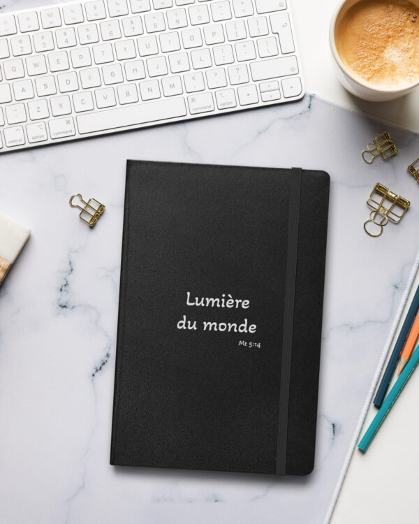 Carnet à couverture rigide « Lumière du monde »