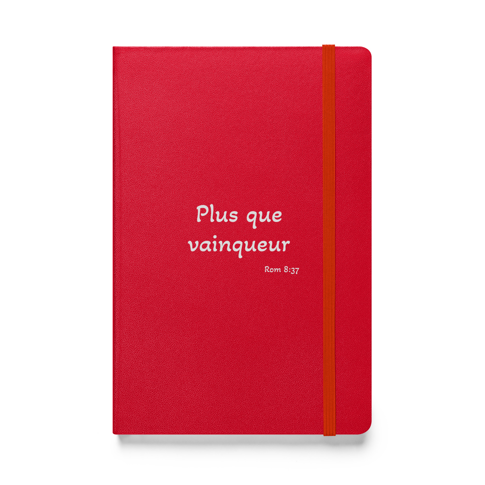 Carnet à couverture rigide "Plus que vainqueur" – Image 3