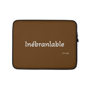 Housse Pour Ordinateur Portable "Inébranlable"
