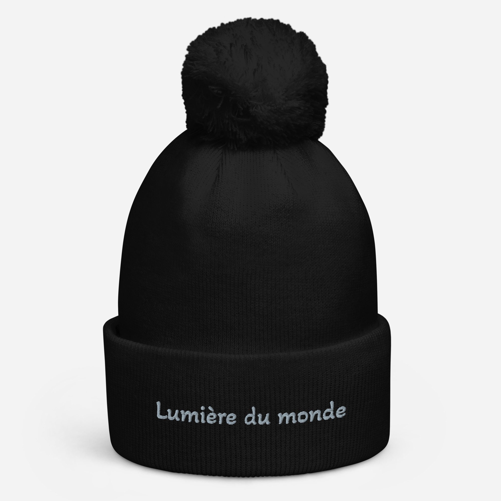 Bonnet à pompon "Lumière du monde" – Image 2