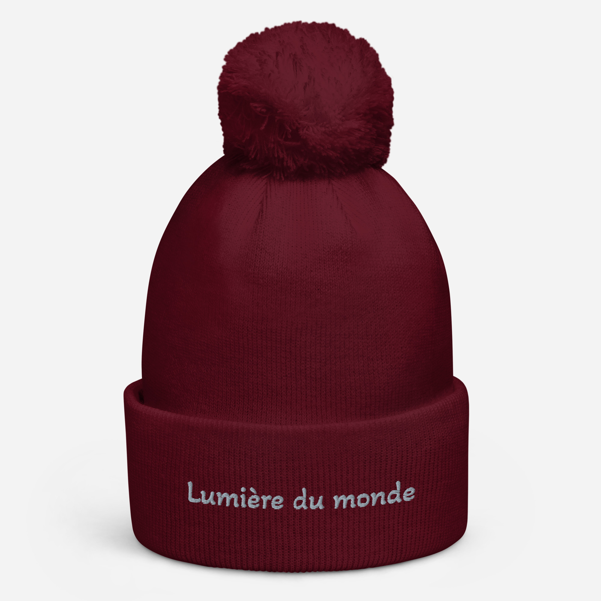 Bonnet à pompon "Lumière du monde" – Image 3