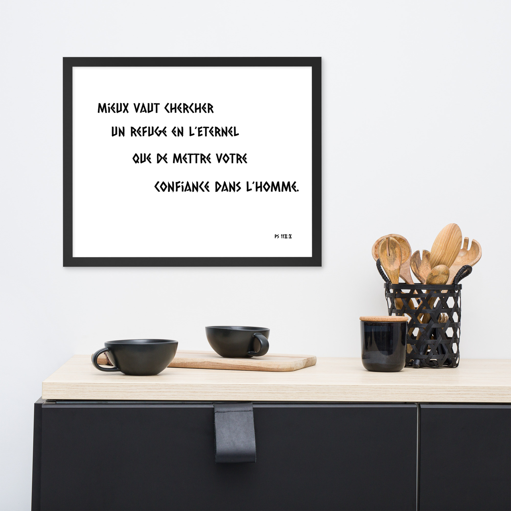 Poster premium encadré