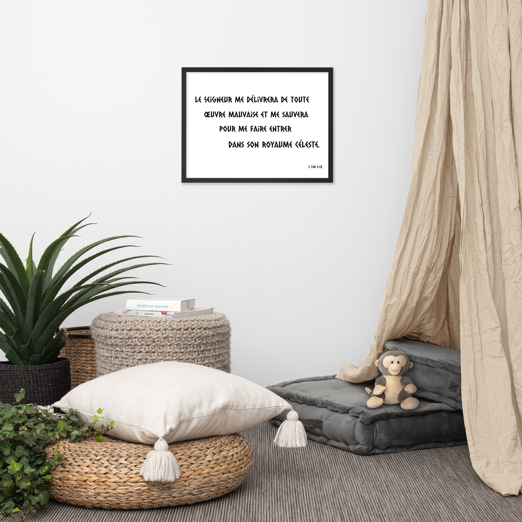 Poster premium encadré "2 Tim 4:18" – Image 11