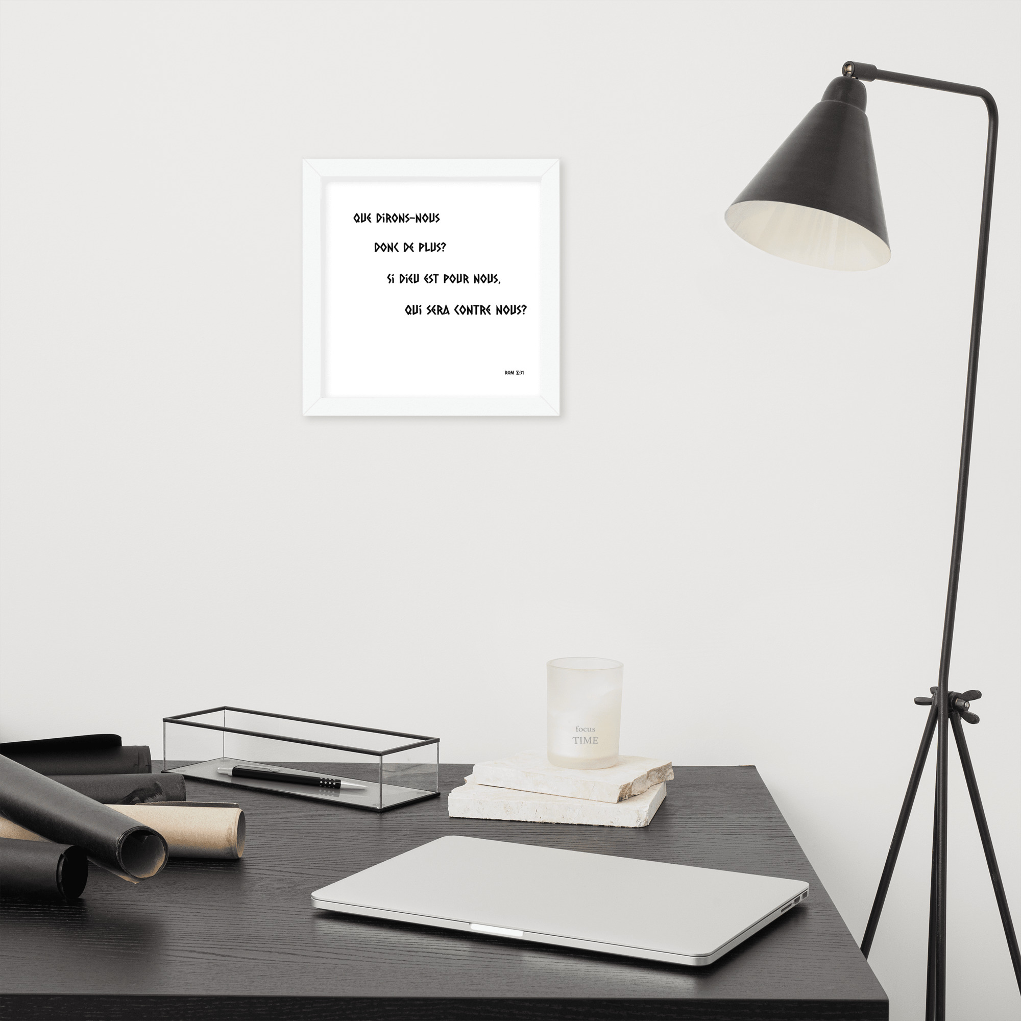 Poster premium encadré "Rom 8:31" – Image 14