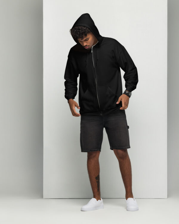 Sweat à capuche zippé unisexe « Toutes choses concourent à mon bien »