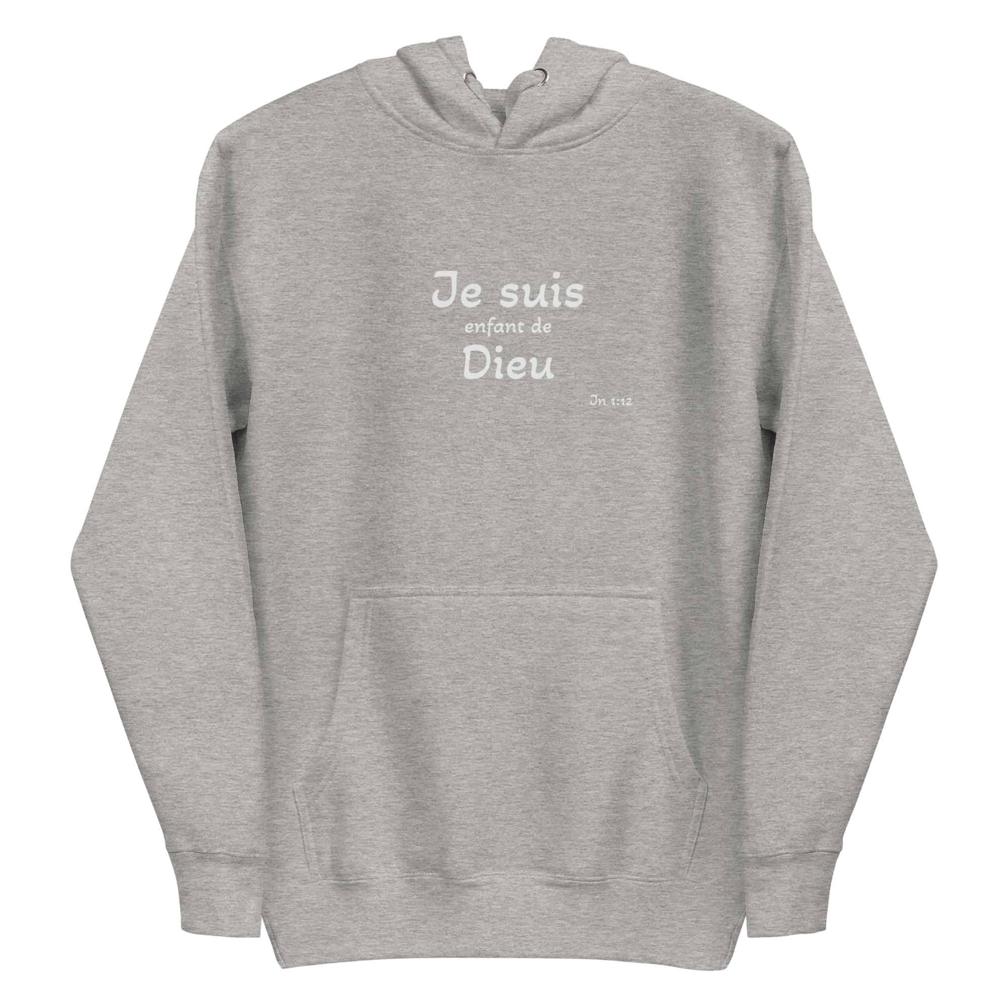 Sweat à Capuche Unisexe "Je suis enfant de Dieu" – Image 12