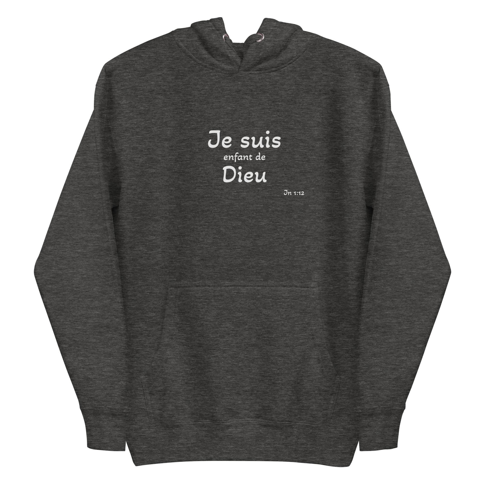 Sweat à Capuche Unisexe "Je suis enfant de Dieu" – Image 4