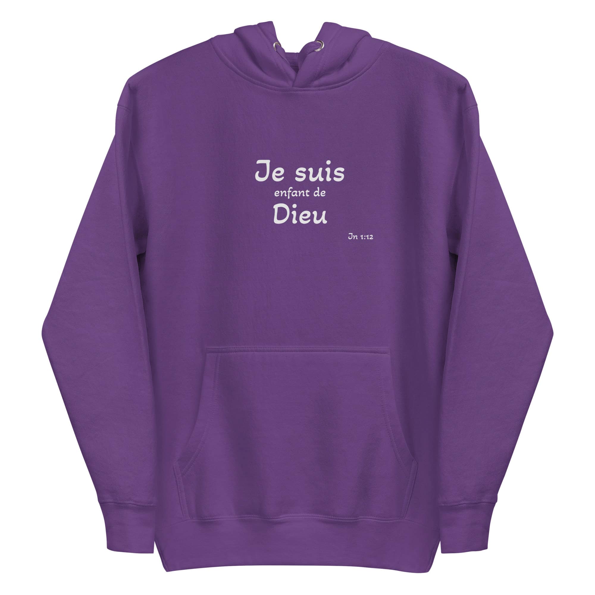 Sweat à Capuche Unisexe "Je suis enfant de Dieu" – Image 7