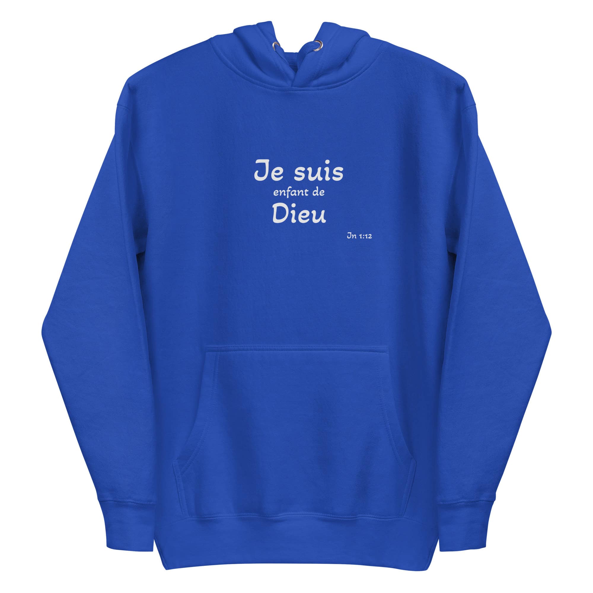 Sweat à Capuche Unisexe "Je suis enfant de Dieu" – Image 6