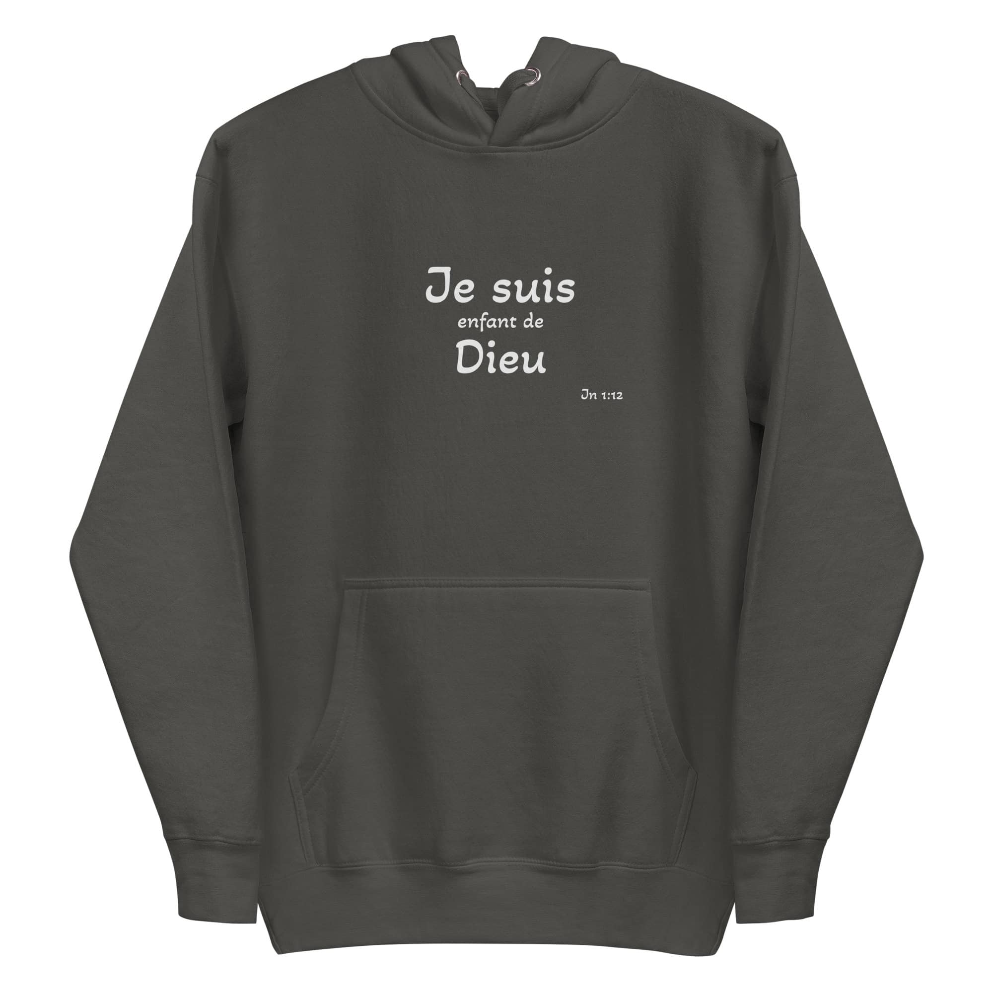 Sweat à Capuche Unisexe "Je suis enfant de Dieu" – Image 5