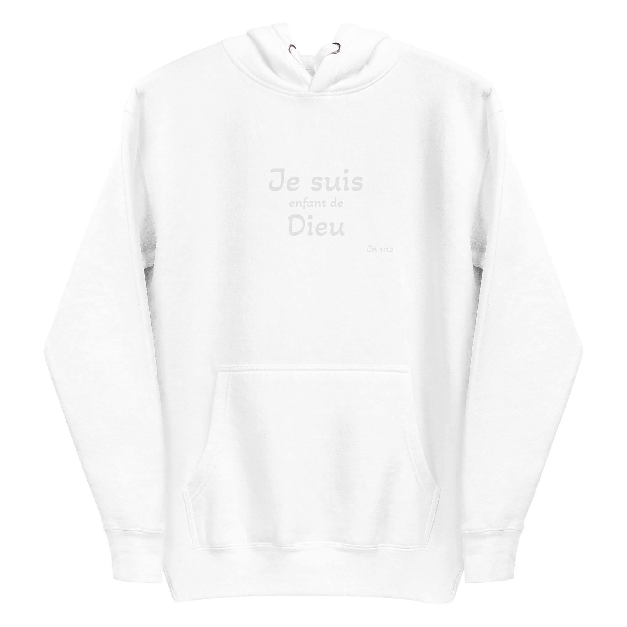 Sweat à Capuche Unisexe "Je suis enfant de Dieu" – Image 15
