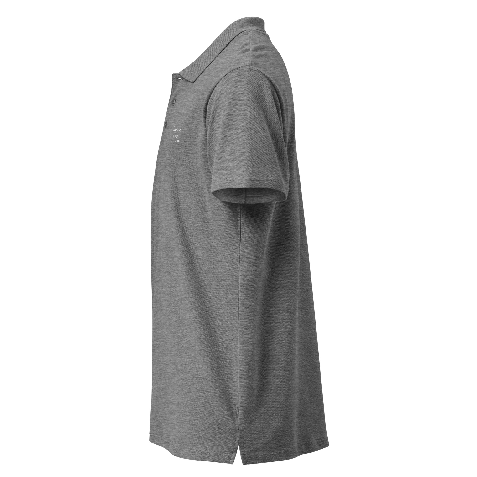 Polo piqué premium unisexe "Tout est accompli" – Image 40