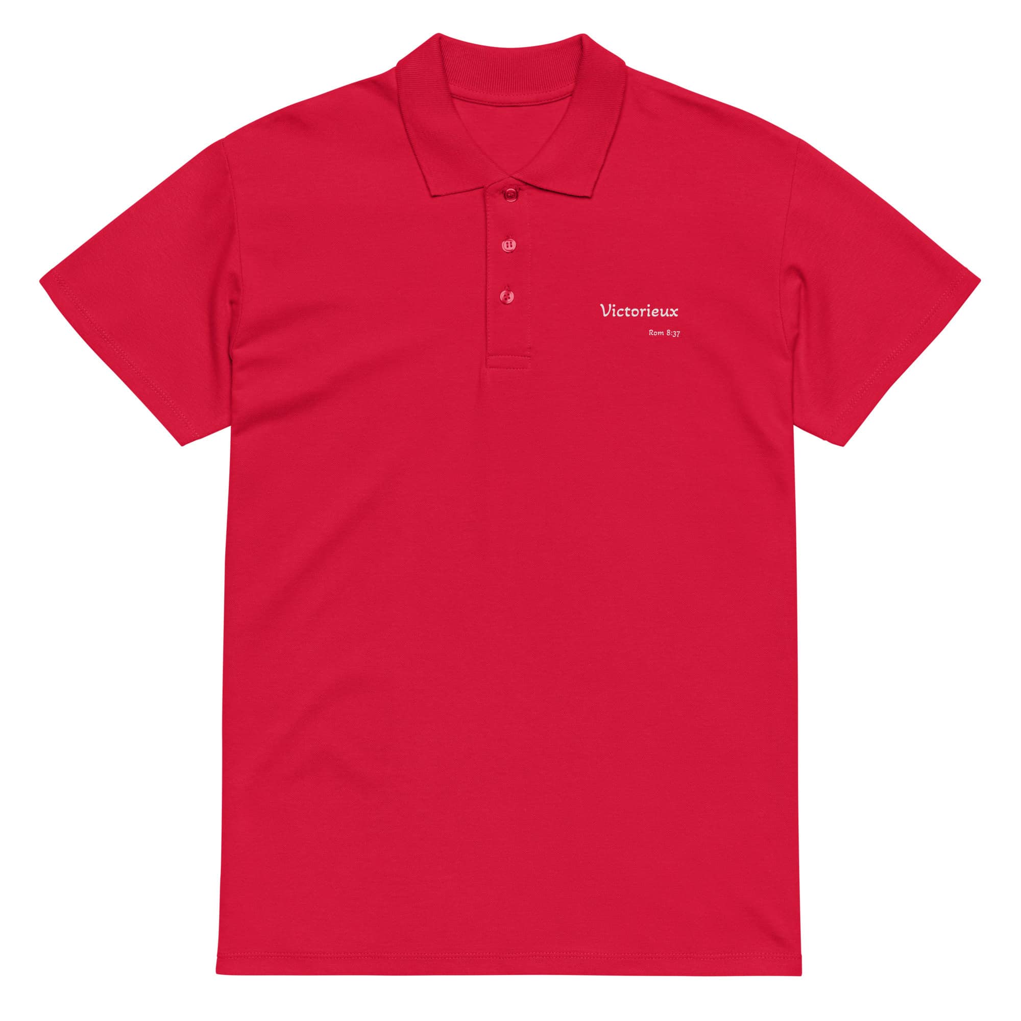 Polo piqué premium unisexe "Victorieux" – Image 26