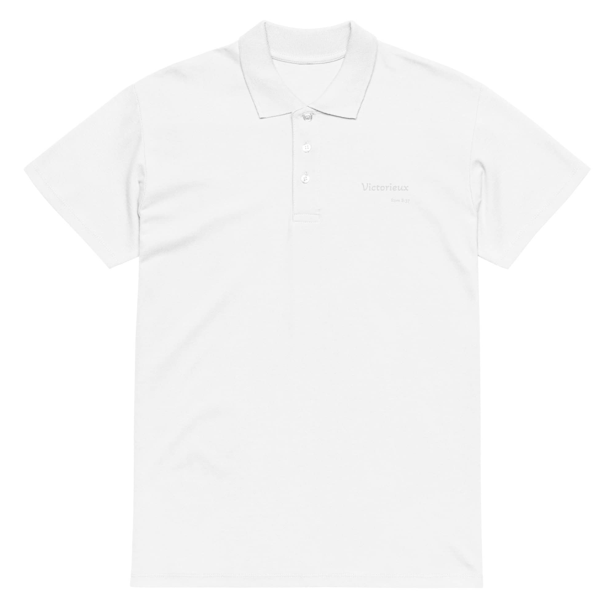 Polo piqué premium unisexe "Victorieux" – Image 34