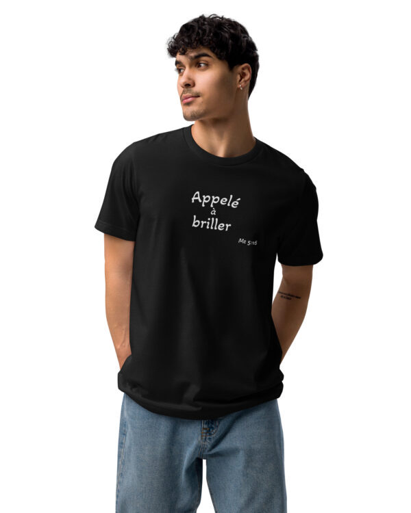 T-shirt écologique unisexe « Appelé à briller »