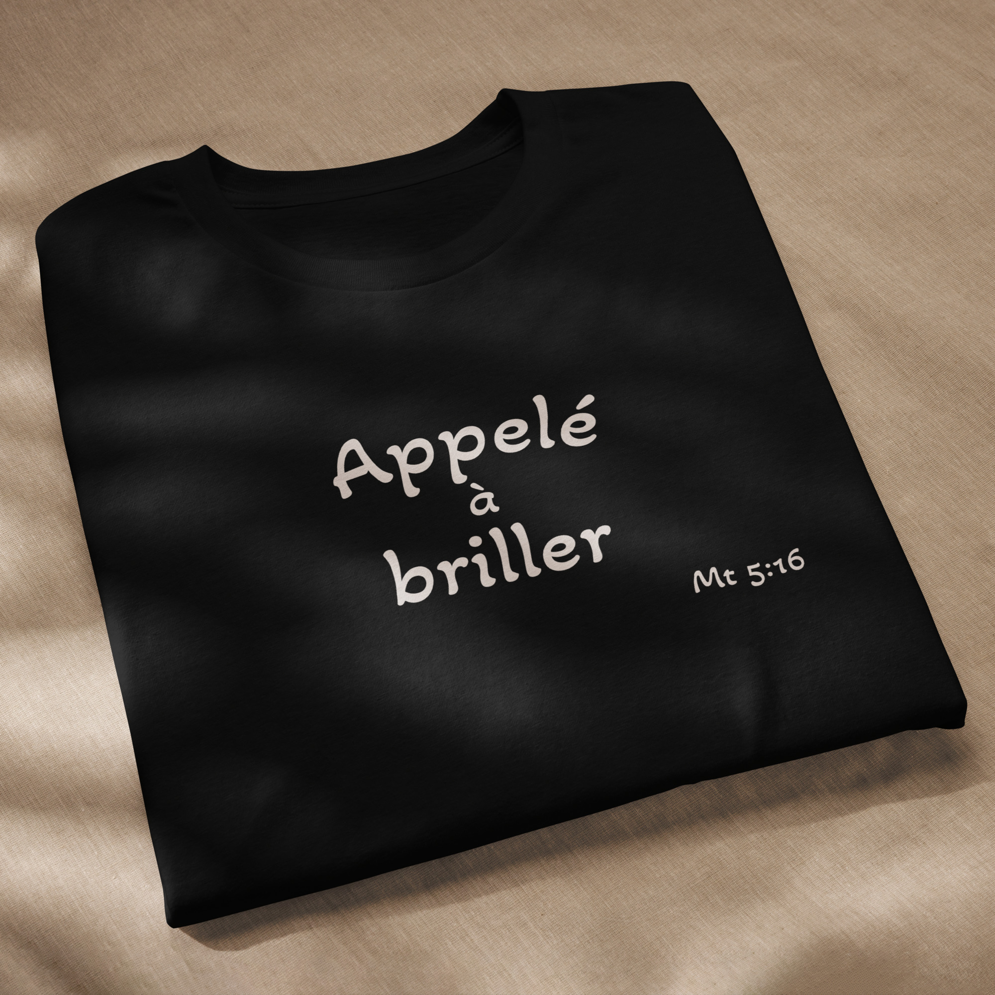 T-shirt unisexe classique écologique "Appelé à briller" – Image 8