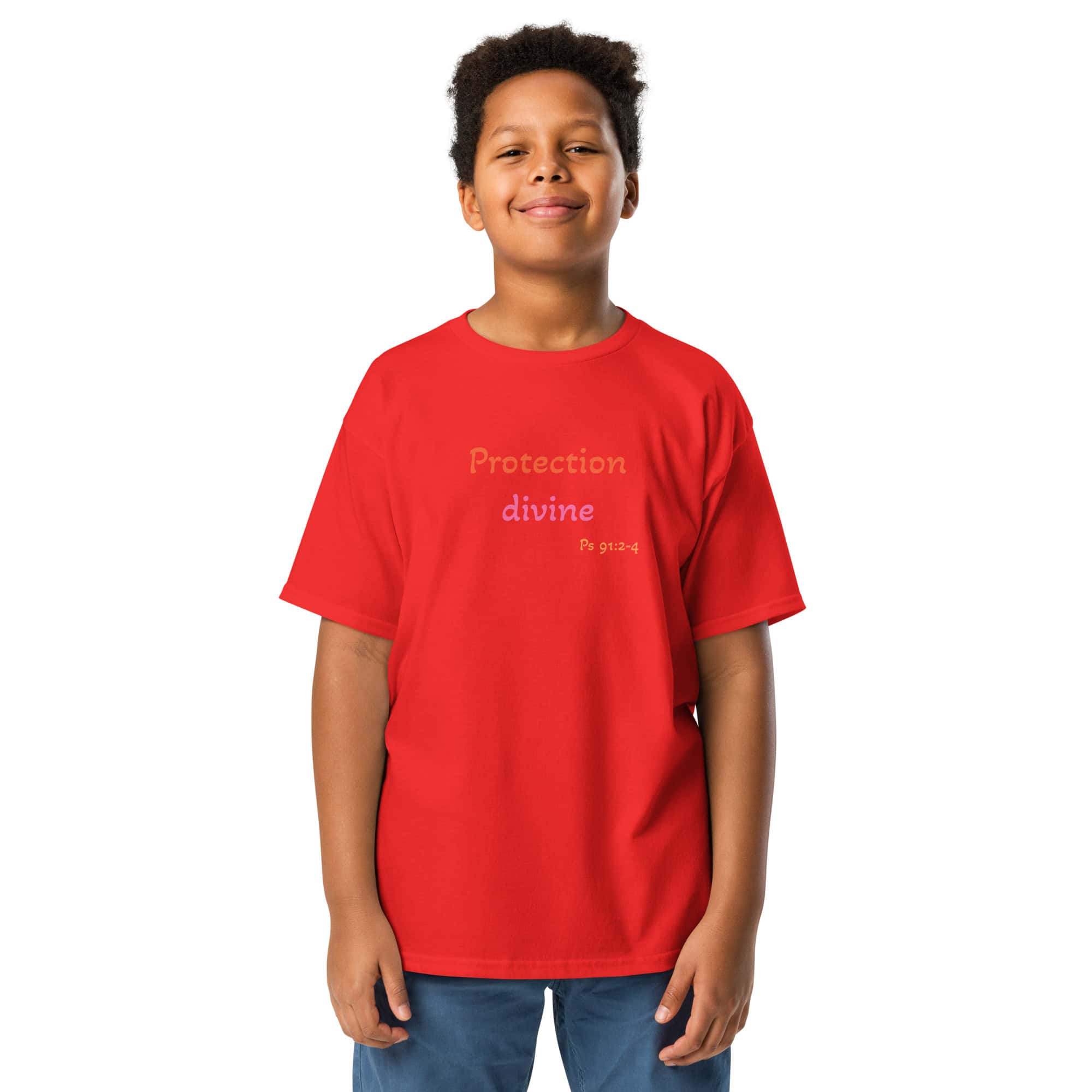 T-shirt classique enfant "Protection divine" – Image 9