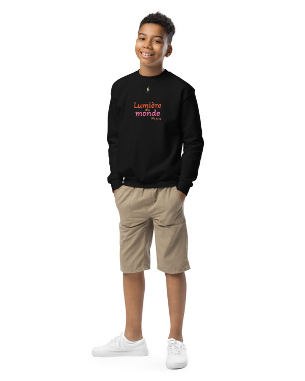 Sweat classique enfant « Lumière du monde »
