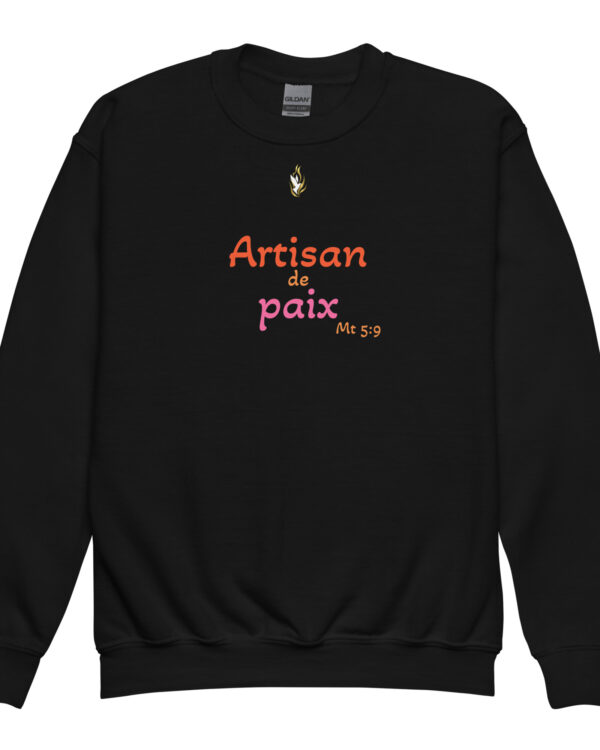 Sweat classique enfant « Artisan de paix » | KHAWNAN