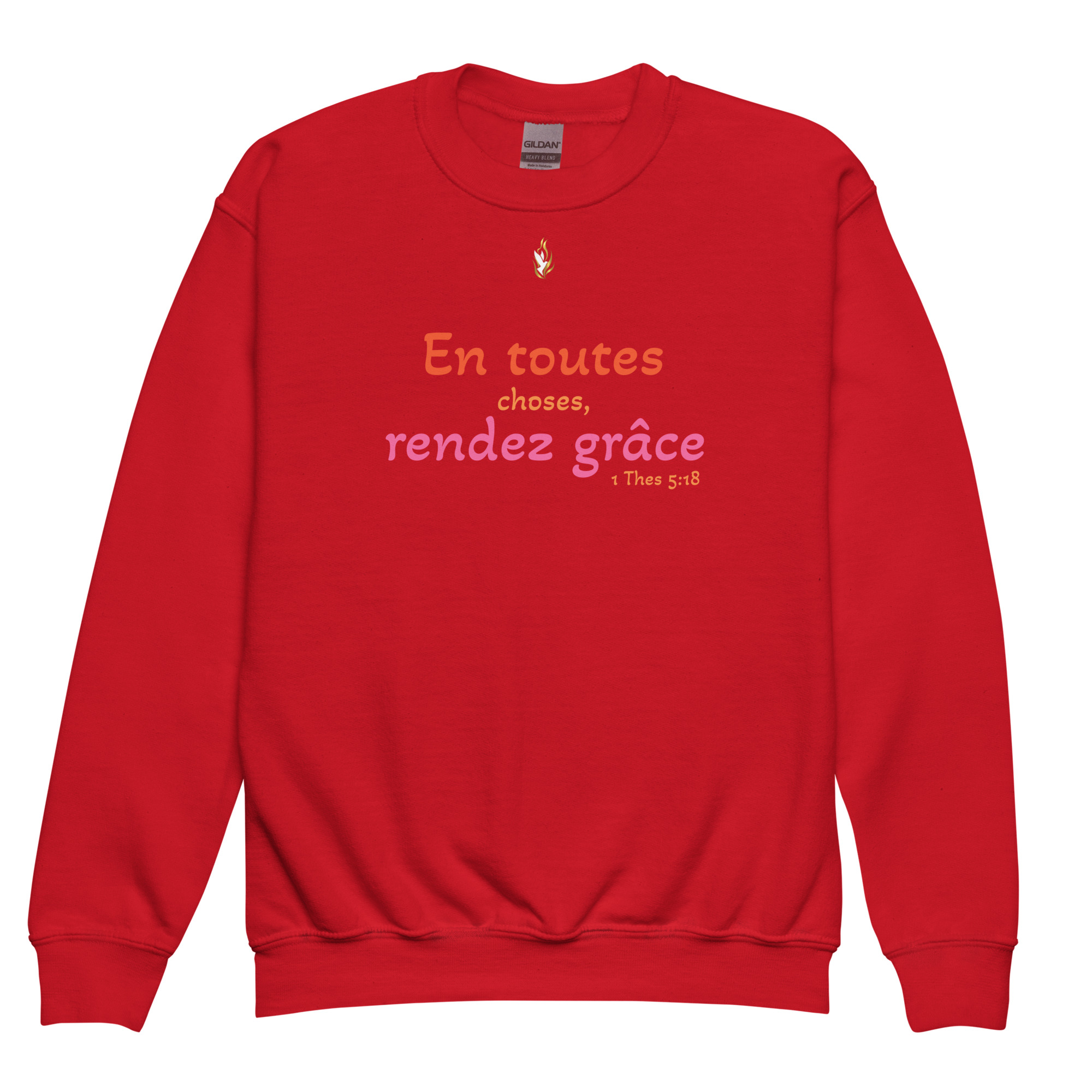 Sweat classique enfant « En toutes choses, rendez grâce » | KHAWNAN – Image 14